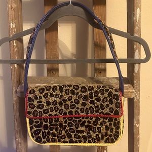 Staud. Tommy Bag leopard